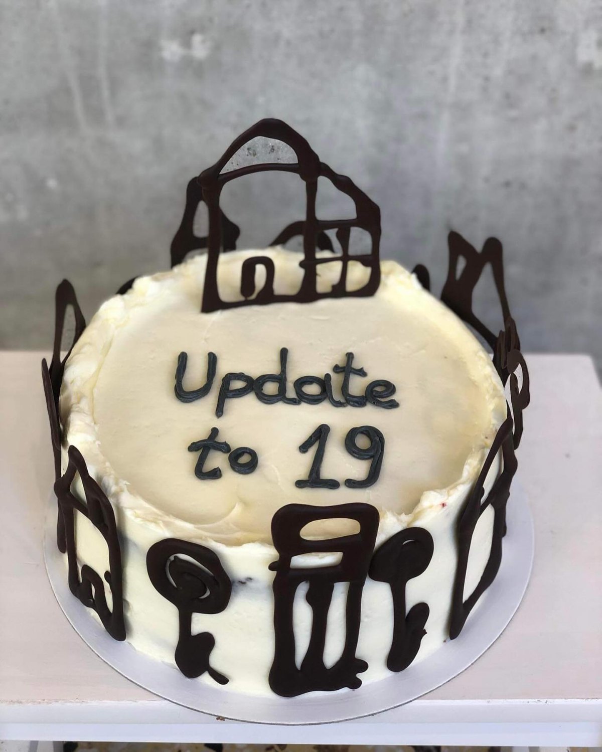 Birthday cake by Black Eyed Kate