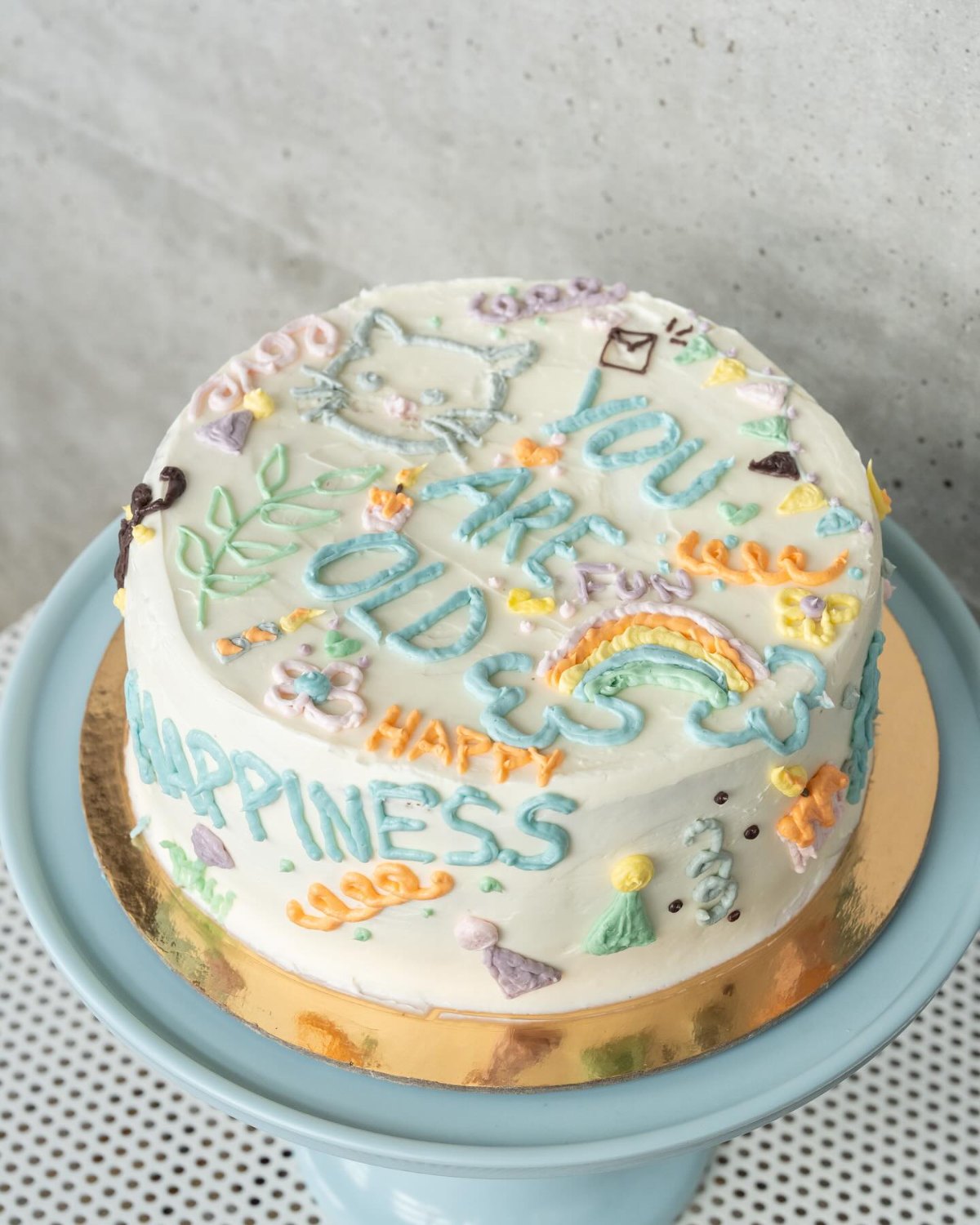 Birthday cake by Black Eyed Kate